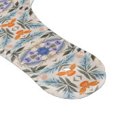 Frühlingsblüte - Botanisches Fliesenmuster Schneidebrett (Ecke)