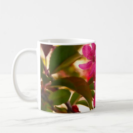 Frühlingsblüte der Blume Kaffeetasse (Links)