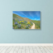 Frühlingsblüte der Wüste Leinwanddruck (Insitu (Holzboden))