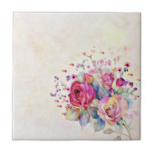 Frühlingsblüte Fliese (Vorderseite)