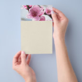 Frühlingsblüte Flyer (Handgriff)