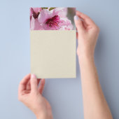 Frühlingsblüte Flyer (Handgriff)