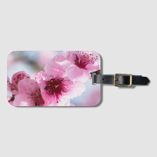 Frühlingsblüte Gepäckanhänger (Vorderseite (Horizontal))