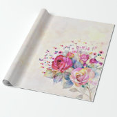 Frühlingsblüte Geschenkpapier (Ungerollt)