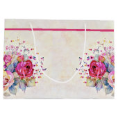 Frühlingsblüte Große Geschenktüte (Rückseite)