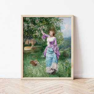 Frühlingsblüte   Henry John Yeend King Poster