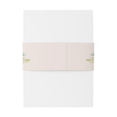 Frühlingsblüte | Hochzeitsband Einladungsbanderole (Rückseitenbeispiel)