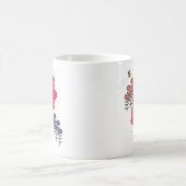 Frühlingsblüte Kaffeetasse (Mittel)