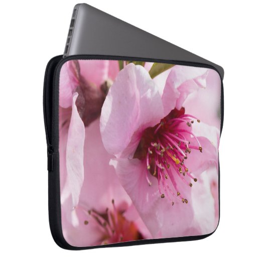 Frühlingsblüte Laptopschutzhülle (Vorne Rechts)