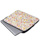 Frühlingsblüte Laptopschutzhülle (Vorne Knopf)