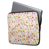 Frühlingsblüte Laptopschutzhülle (Vorderseite Links)
