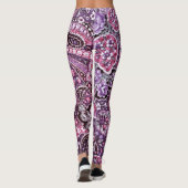 Frühlingsblüte Leggings (Rückseite)
