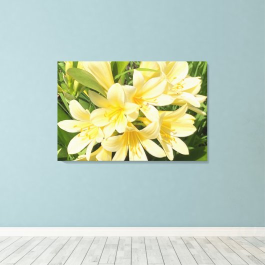 Frühlingsblüte Leinwand (Insitu (Holzboden))