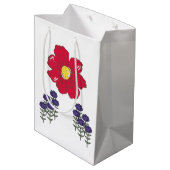 Frühlingsblüte Mittlere Geschenktüte (Rückseite Schrägansicht)