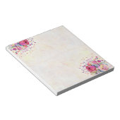 Frühlingsblüte Notizblock (angewinkelt)