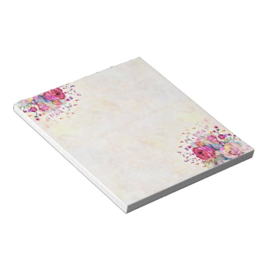 Frühlingsblüte Notizblock (angewinkelt)