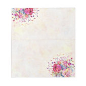 Frühlingsblüte Notizblock (Vorderseite)