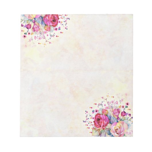 Frühlingsblüte Notizblock (Vorderseite)