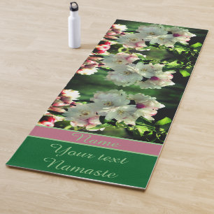 Frühlingsblüte Personalisiert Yogamatte