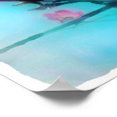 Frühlingsblüte, Poster (Ecke)