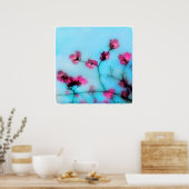 Frühlingsblüte, Poster (Küche)