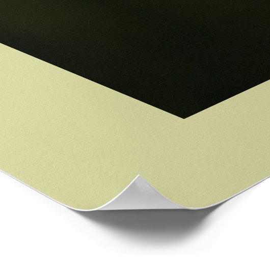 Frühlingsblüte Poster (Ecke)