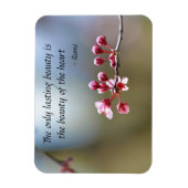 Frühlingsblüte Schönheit Magnet (Vertikal)