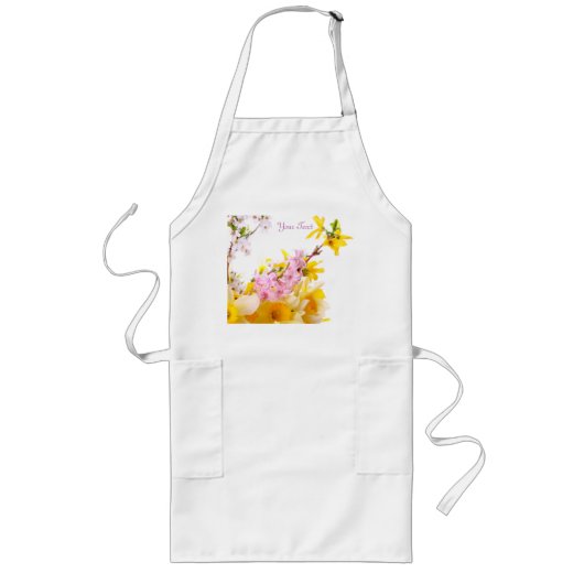 Frühlingsblüte Schürze (Vorne)