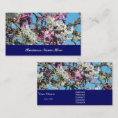 Frühlingsblüte Visitenkarte (Vorne/Hinten)