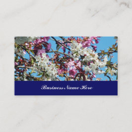 Frühlingsblüte Visitenkarte