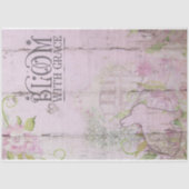 Frühlingsblüte w/Grace Blumenstrauß Seidenpapier (Vorderseite)