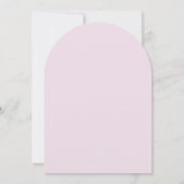 Frühlingsblüte Wildblumen Einladung (Rückseite)