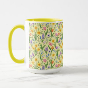 Frühlingsblüten-Ausbruchs-Muster Tasse