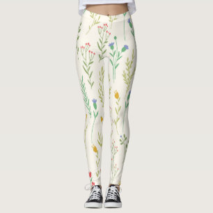 Frühlingsblüten Blumen Floral Leggings