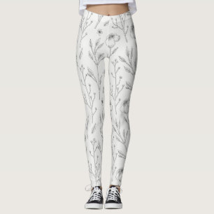 Frühlingsblüten Blumen Floral Leggings