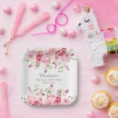 Frühlingsblüten Blumenblütenpapier Brautparty Tell Pappteller (Party)