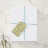 Frühlingsblüten-Explosion-Muster Geschenkanhänger (Mit Garn)