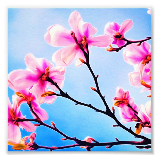 Frühlingsblüten Fotodruck (Vorne)