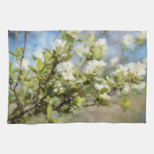 Frühlingsblüten Kunst Küchenhandtuch Geschirrtuch