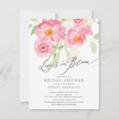 Frühlingsblüten Liebe ist in Blüteneinladung Einladung (Vorderseite)