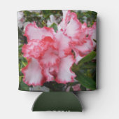 Frühlingsblüten mit doppeltem Rot und weißem Azale Dosenkühler (Rückseite)