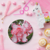 Frühlingsblüten mit doppeltem Rot und weißem Azale Pappteller (Party)