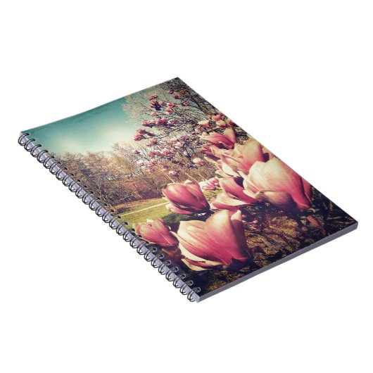 Frühlingsblüten Notizblock (Rechte Seite)