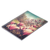 Frühlingsblüten Notizblock (Linke Seite)