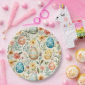Frühlingsblüten Ostern 1 Pappteller (Party)