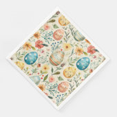 Frühlingsblüten-Ostern 1 Serviette (Ecke)
