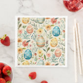 Frühlingsblüten-Ostern 1 Serviette (Beispiel)