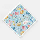 Frühlingsblüten Ostern 4 Serviette (Ecke)