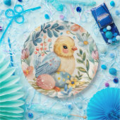 Frühlingsblüten Ostern 7 Pappteller (Party)