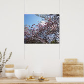 Frühlingsblüten Poster (Küche)